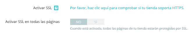 Activar SSL en PrestaShop 1.7