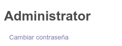 Cómo cambiar la contraseña de administrador en Odoo