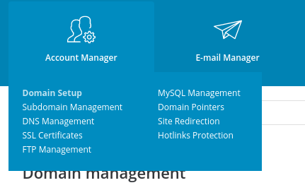 Cómo cambiar la versión PHP de un dominio en DirectAdmin