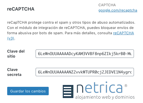 Cómo configurar el Captcha en el plugin Contact Form de WordPress