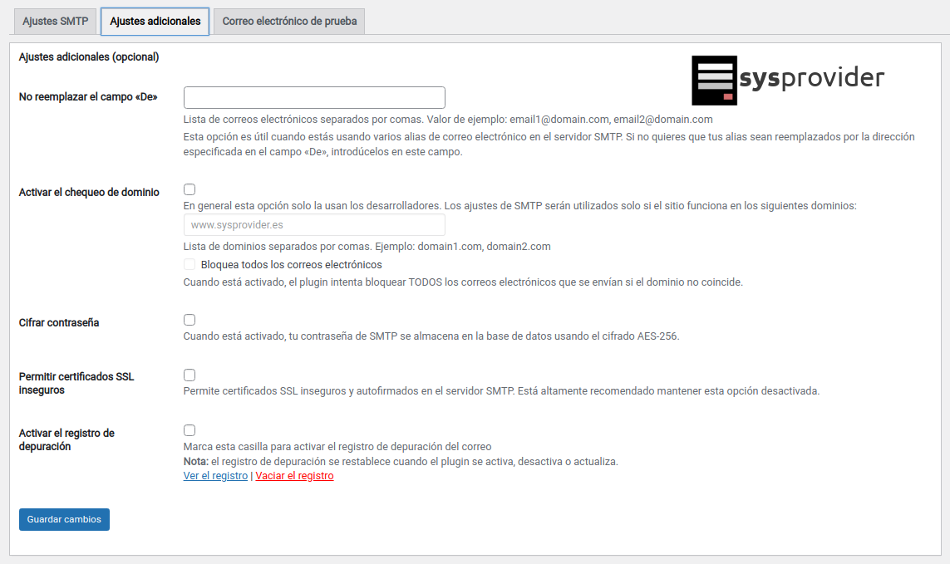 configurar easy wp smtp
