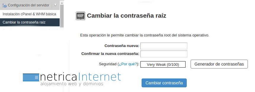 contraseñaroot