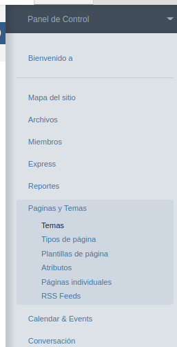 crear una página