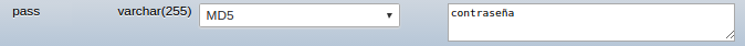 drupalcontraseña