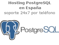 Hosting PostgreSQL en España