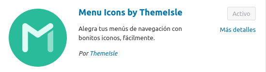 Cómo agregar iconos en el menú de un sitio web en WordPress