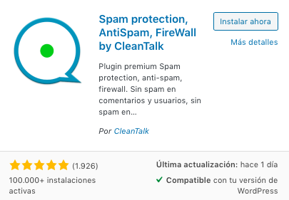 Cómo instalar un plugin anti-spam en WordPress