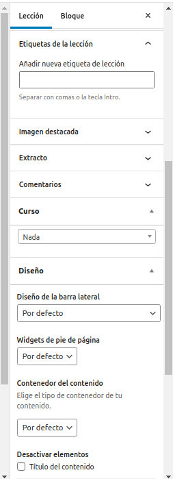 lecciones con sensei