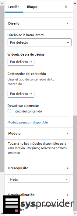 lecciones con sensei