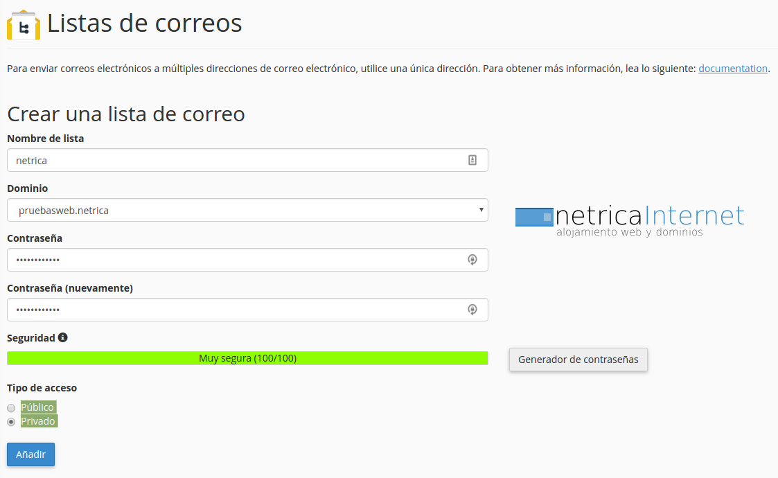 listacorreo