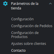 Cómo modificar la información de contacto en PrestaShop 1.7