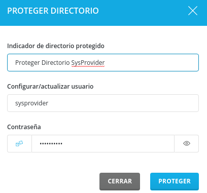 Cómo proteger un directorio con contraseña en DirectAdmin