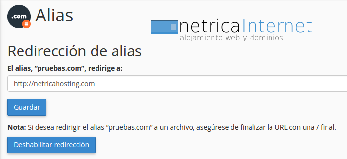 redireccionaralias2