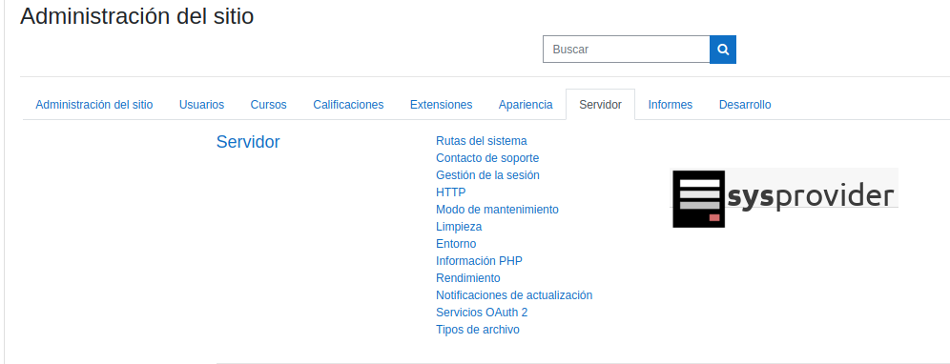 configuración de rendimiento