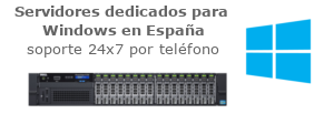 Servidores dedicados Windows en España