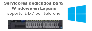 Servidores dedicados Windows en España