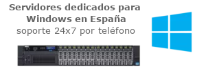Servidores dedicados Windows Servidores dedicados Windows en España