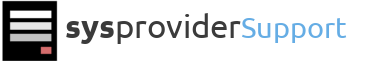 SysproviderSupport