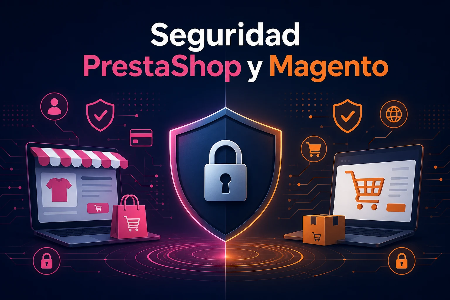 Guías de seguridad para tiendas PrestaShop y Magento 2