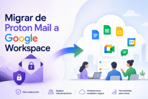 Pasar de Proton Mail a Google Workspace: privacidad, IMAP y migración con Sysprovider
