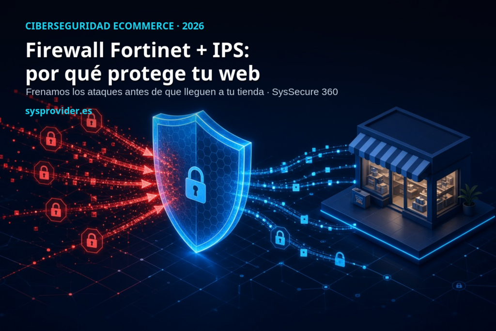 Firewall Fortinet con IPS: por qué protege tu tienda online (SysSecure 360)