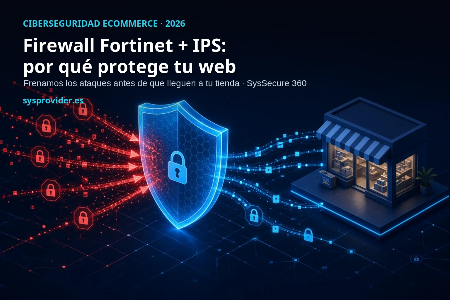 Firewall Fortinet con IPS: por qué protege tu tienda online (SysSecure 360)