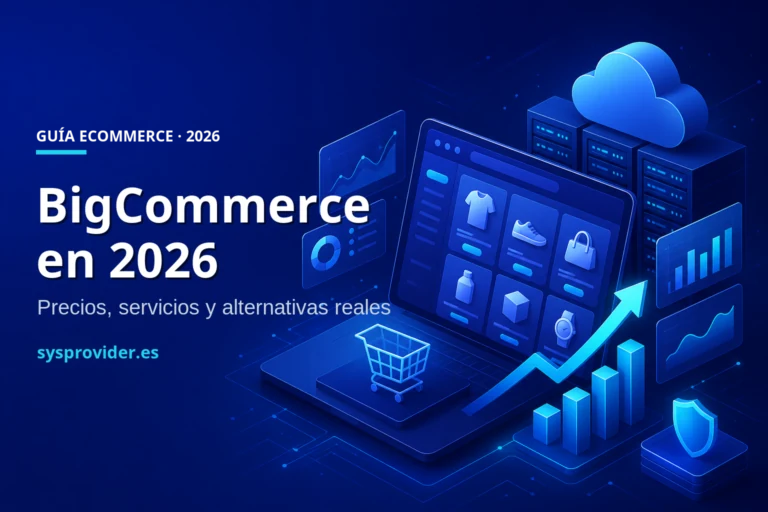 BigCommerce en 2026: guía de precios, servicios y alternativas - Sysprovider