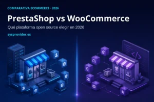 PrestaShop vs WooCommerce: comparativa 2026 - Sysprovider