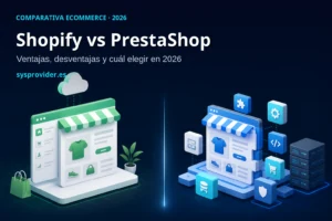Shopify vs PrestaShop: comparativa 2026 - Sysprovider