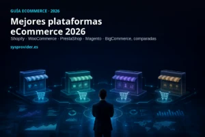 Comparativa de las mejores plataformas eCommerce en 2026: Shopify, WooCommerce, PrestaShop, Magento y BigCommerce