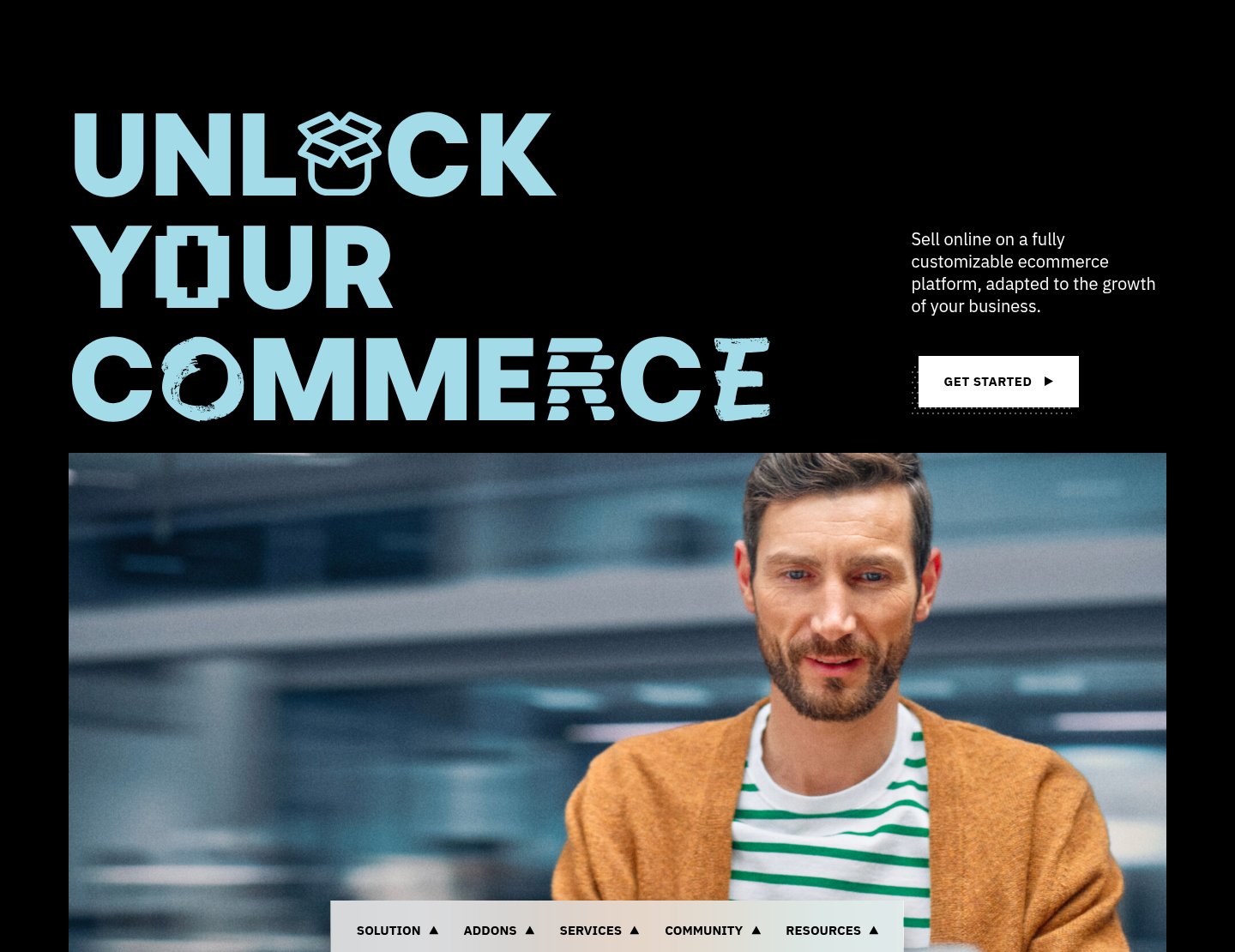 Pagina principal de PrestaShop